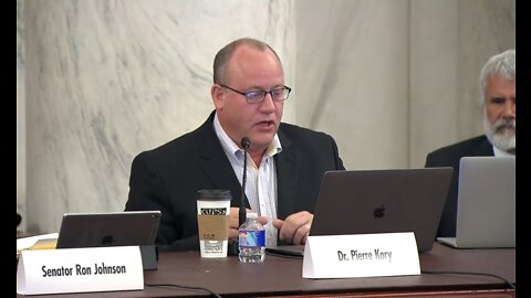 Dr. Pierre Kory - Big Pharma = Crimes Against Humanity (Sen Ron Johnson Hearing)