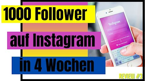 Wie Du 1000 Follower auf Instagram in 4 Wochen aufbaust (kaum bekannt)