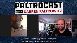 IMPACT Wrestling's Moose interview #3 with Darren Paltrowitz