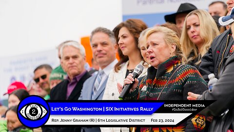Let's Go Washington SIX Initiatives Rally | Rep. Jenny Graham | February 23rd, 2024