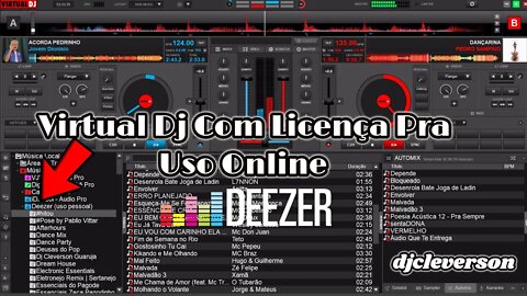 Virtual Dj Com Licença Para Uso Online Com Deezer