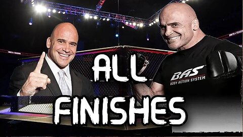Bas Rutten's All Finishes | Bas Rutten All Knockouts & Submissions (Legends Documentary)