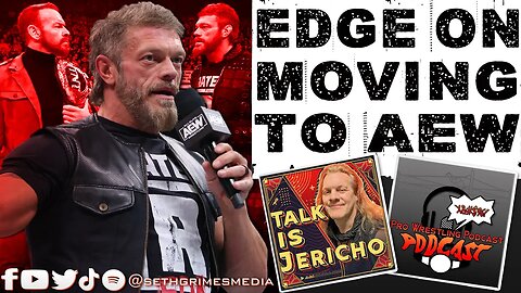 EDGE Adam Copeland on Talk Is Jericho | Pro Wrestling Podcast Podcast #edge #adamcopeland #wweedge