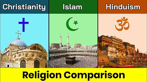 Christianity vs Islam vs Hinduism| Comparison #viral #compilation #religioncomparison