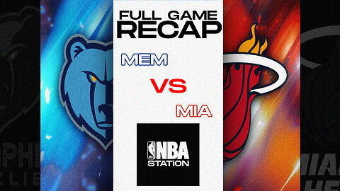 Miami Heat vs. Memphis Grizzlies GAME RECAP HIGHLIGHTS | Oct, 15/2023 | Preseason 2023-2024. #nba