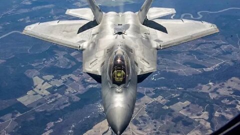 The Watchman News - Flying Around NYC - F-22 - Just Flying & Hanging Out