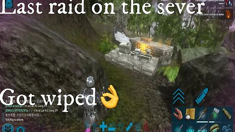 Ark mobile|fresh start ep2|Raided by alpha | Ark Survival Evolved