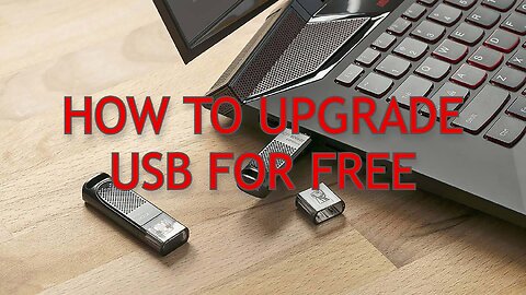 How to Upgrade your Usb Storage for free-How to Double your Usb storage!!