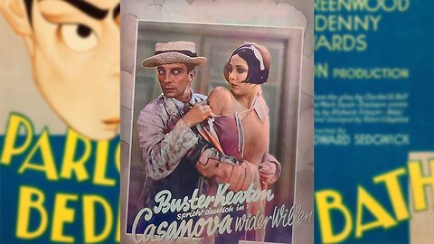 CASSANOVA WIDER WILLEN (1931) Buster Keaton, Charlotte Greenwood | Komödie | Schwarzweiß