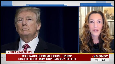 MSNBC Giddy Over Colorado Supreme Court Removing Trump From Ballot