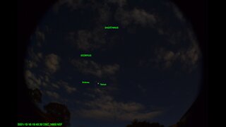 2021-10-16 Venus Elongation 15 - Scorpius 3