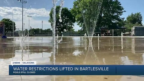 Water Restrictions Lifted in Bartlesville