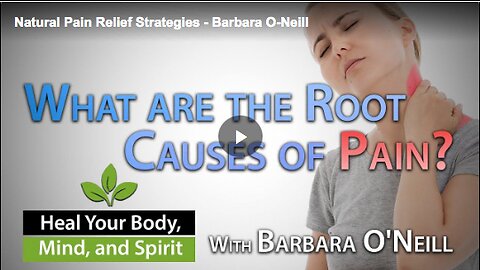 Natural pain relief strategies