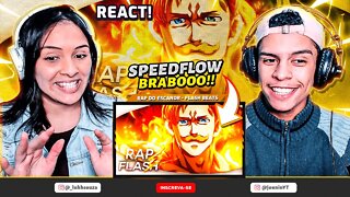 Rap do Escanor - Supernova (SpeedRap 05) // Flash Beats (Prod. Hunter) | [React RapNerd] 🔥