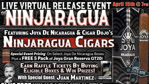 Joya De Nicaragua & Cigar Dojo Ninjaragua Release Event