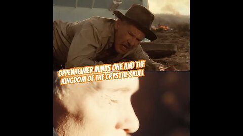 Oppenheimer Minus One and the Kingdom of the Crystal Skull #shorts
