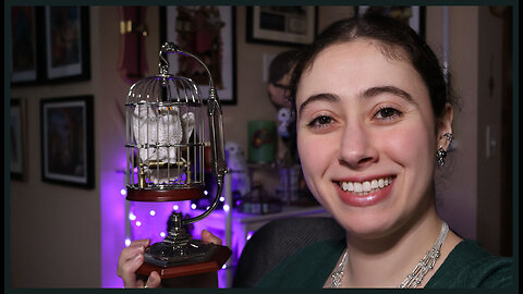 Every Witch Needs An OWL! | Unboxing Harry Potter Noble Collection Miniature Hedwig & Cage
