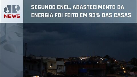 Parte da cidade de São Paulo continua sem luz