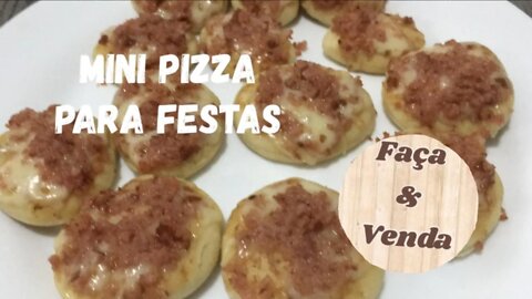 Mini Pizzas para Festas - Faça e venda , Perfeitas para Festas na caixa e comemorações em casa !!