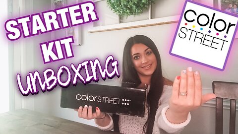 UNBOXING THE COLOR STREET STARTER KIT- WHAT ALL COMES INSIDE??