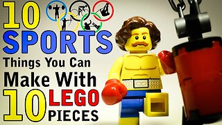 10 Olympic Sports Things You Can Make With 10 Lego Pieces