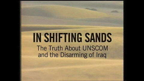 In Shifting Sands: The Truth About Unscom and the Disarming of Iraq