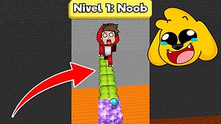 PASAMOS de TÚNEL NOOB a TÚNEL PRO! 😂💥 ESCONDITE en la BASE SECRETA