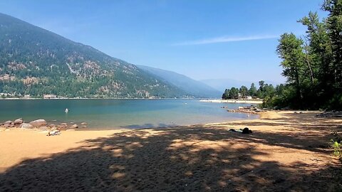 Red Sands Nude Beach - Nelson BC Canada August 18, 2022 11:30am