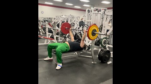 Bench Press Double 105KG/231 Pounds