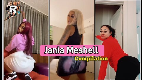 Jania Meshell Twerking Best Moments Compilation