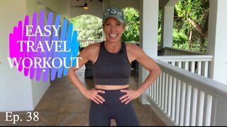 Easy TRAVEL WORKOUT With Resistance Bands | Best Travel Accessory