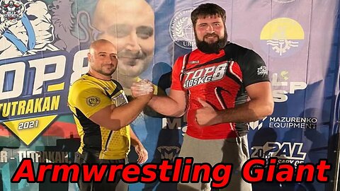 The Russian Armwrestling Giant Vitaly Laletin