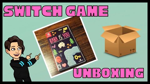 Baba is You | Nintendo Switch Game Unboxing