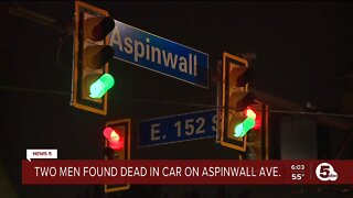 2 men found dead inside car on Aspinwill Avenue