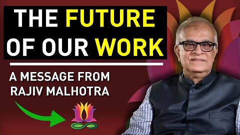 A message from Rajiv Malhotra, The future of Infinity Foundation