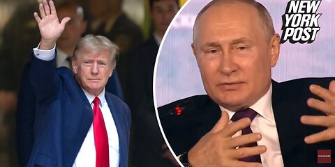 Russian President Vladimir Putin blasts Donald Trump criminal charges as political ‘persecution’