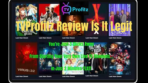 TVProfitz Review Is It Legit