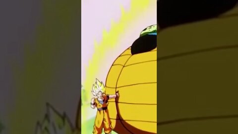 Segunda morte do Goku luta contra o cell