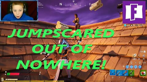 JUMP SCARE OUT OF NOWHERE! (FORNITE BATTLE ROYALE!)