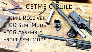 CETME C Build - Demil and semi auto modifications