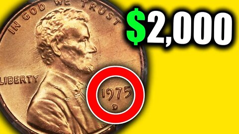 WHICH 1975 PENNIES ARE WORTH MONEY?? CHECK YOUR POCKET CHANGE FOR RARE COINS