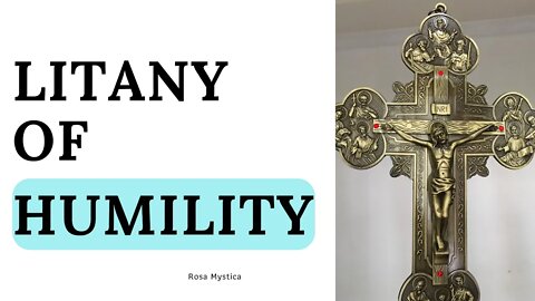 LITANY OF HUMILITY