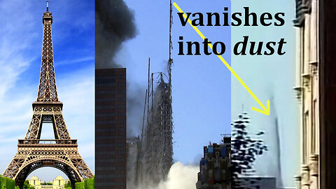 ✈️#911Truth Part 23: North Tower Core Columns Spire Literally Turning to Dust