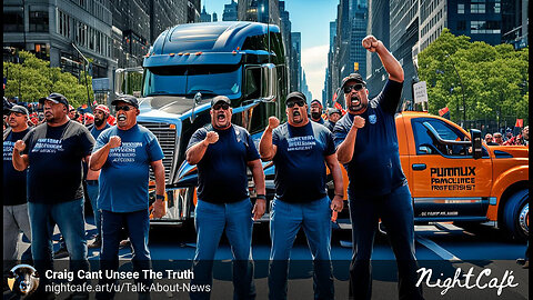 US Truck Drivers Protest New York Wont Deliver Food To New York Truckers Protest UPDATE 02182024