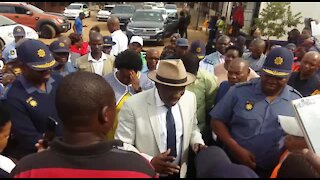 SOUTH AFRICA - Pretoria - Bheki Cele visits school (videos) (K7i)