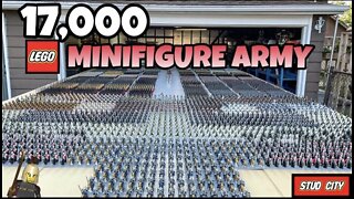 17,000 LEGO Minifigure Army