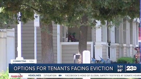 What are the options for tenants facing eviction as moratorium ends