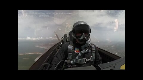 F-22 Raptor Demo Team Cockpit Capture, 05/22/2022