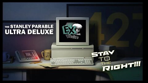 Don't Listen to The Narrator "Stay to the right!!!" ¦ Stanley Parable Pt 1