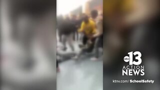 WATCH FULL | Chaotic scene at Desert Oasis High School in Las Vegas